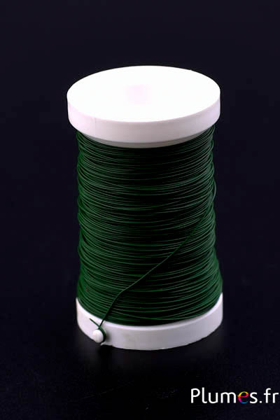 Fil métallique - Ø 0.35 mm - vert sapin